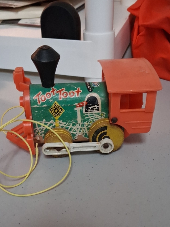 Fisher-Price Other - Vintage Fisher-Price Toot Toot Pull Train